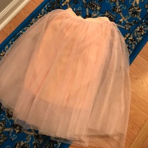 Pink tutu skirt